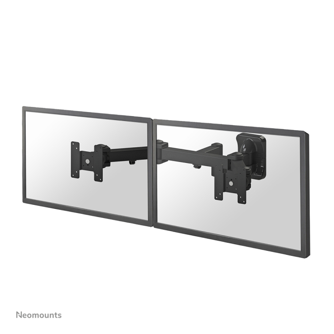 Neomounts FPMA-W960D Soporte de pared para doble monitor/TV 10-27″ - movimiento completo