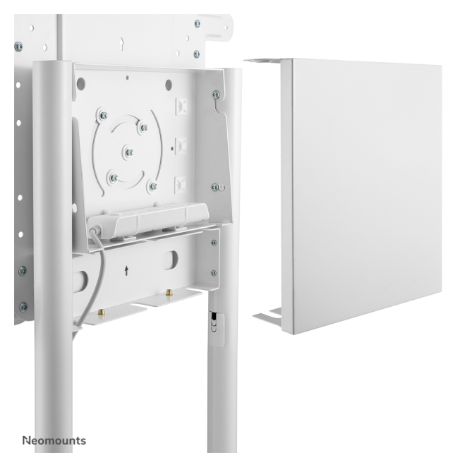 Neomounts NS-M1250WHITE Carro para TV con estante