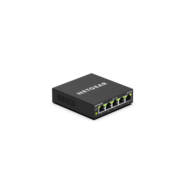 Conmutador de red NETGEAR GS305E con gestión avanzada