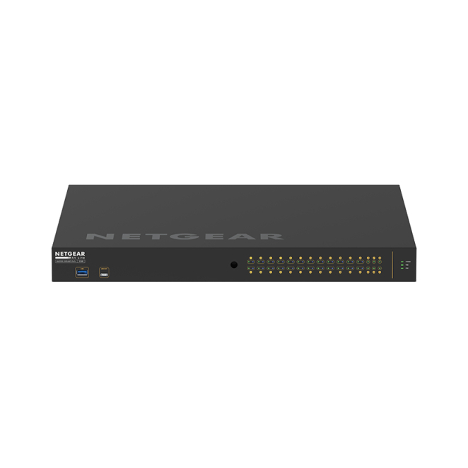 NETGEAR M4250-26G4XF-PoE+ Gestionado L2/L3 Gigabit Ethernet (10/100/1000) Energía sobre Ethernet (PoE) 1U Negro