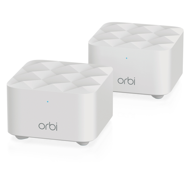 NETGEAR Orbi WiFi System (RBK12) AC1200 Doble banda (2,4 GHz / 5 GHz) Wi-Fi 5 (802.11ac) Blanco 1