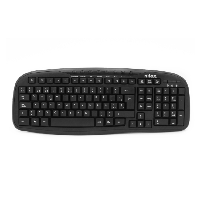 Nilox TECLADO USB MULTIMEDIA ESP