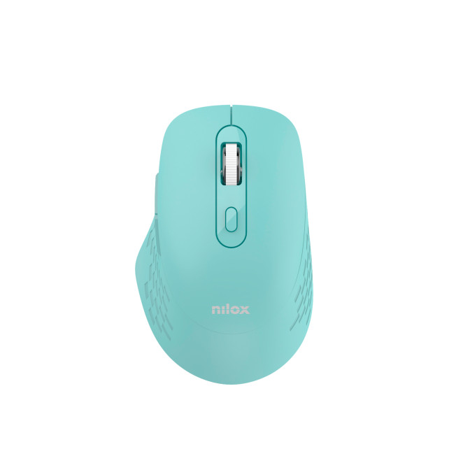 Nilox RATON DUAL WIRELESS 1600 DPI VERDE ratón Oficina Bluetooth + USB Type-A Óptico