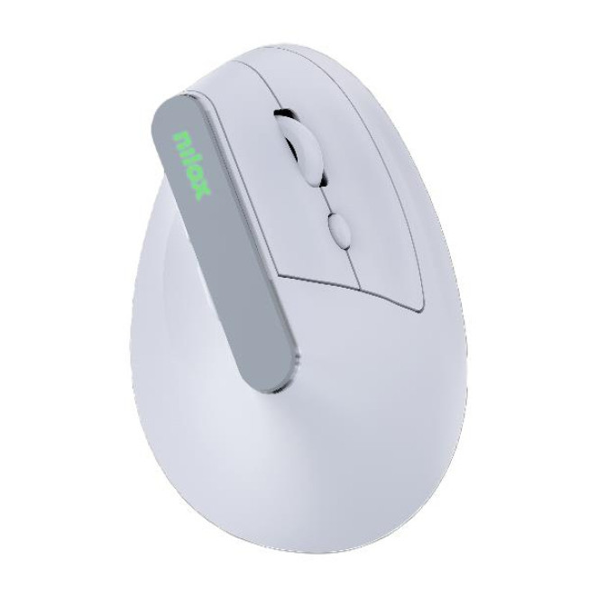 Nilox NXMOEVR01W ratón Universal mano derecha RF Wireless + Bluetooth Óptico 1600 DPI