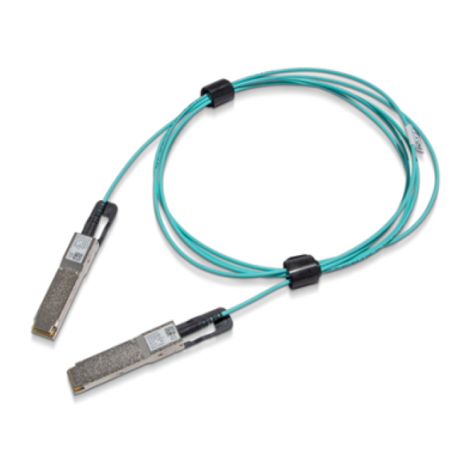 Nvidia MFS1S00-H020V Cable de fibra óptica e InfiniBand 20 m QSFP56 Azul