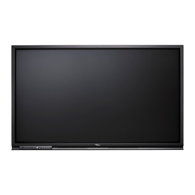 Optoma 3862RK Panel plano interactivo 2,18 m (86″) LED Wifi 400 cd / m² 4K Ultra HD Negro Pantalla táctil Procesador incorporado Android 11