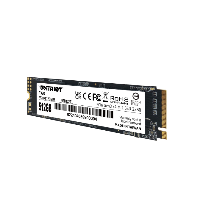 uso de tecnología NVMe en Patriot Memory P320