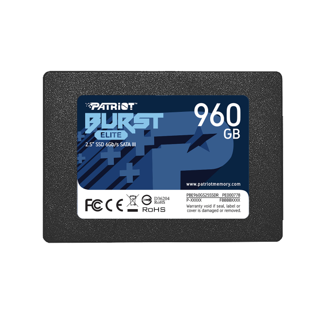Patriot Memory Burst Elite 960 GB 2.5″ Serial ATA III