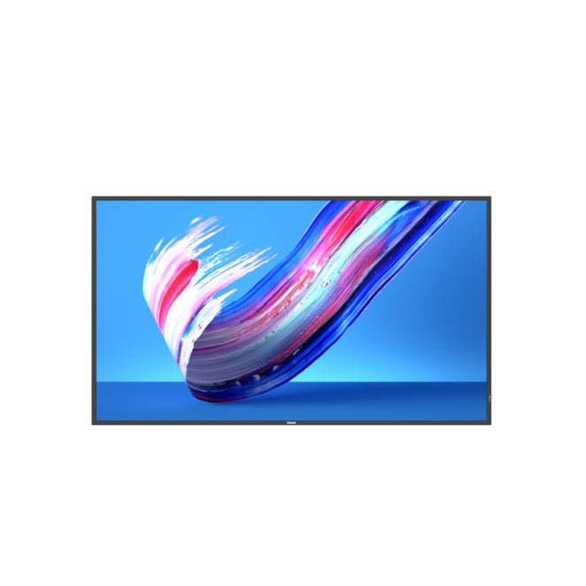 Philips 55BDL3650Q Pantalla plana para señalización digital 139,7 cm (55″) LCD Wifi 350 cd / m² 4K Ultra HD Negro Procesador incorporado Android 10 18/7