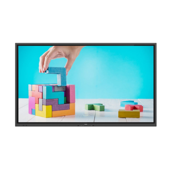 Philips E-Line 75BDL4152E/00 Pantalla plana para señalización digital 190,5 cm (75″) Wifi 400 cd / m² 4K Ultra HD Negro Pantalla táctil Procesador incorporado Android 18/7
