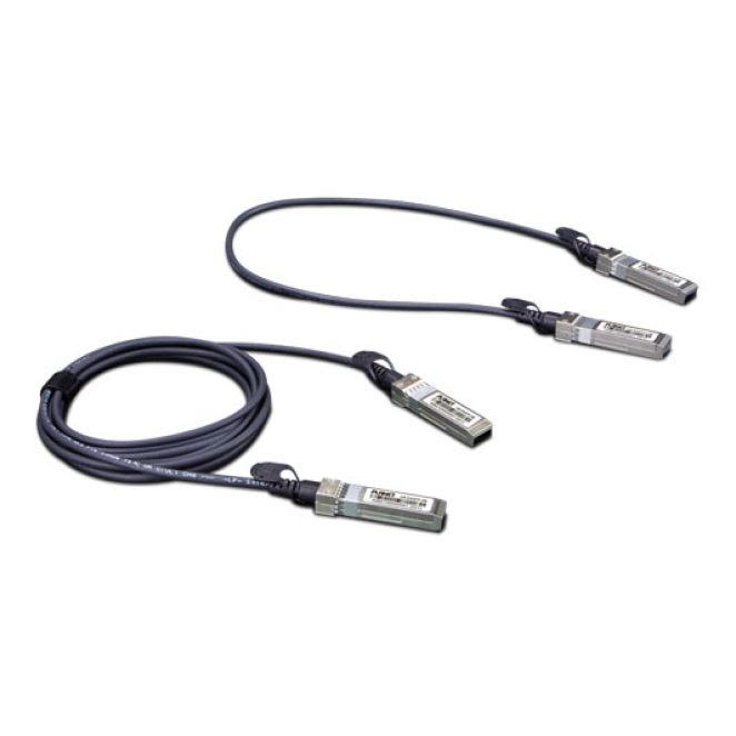 PLANET CB-DASFP-0.5M Cable de fibra óptica e InfiniBand 0,5 m SFP+ Negro