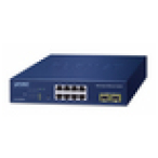 PLANET 8-Port 10/100/1000T + 2-Port Gestionado L2 Gigabit Ethernet (10/100/1000) Azul