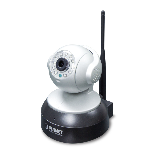 PLANET 720P Wireless IR PT IP Camera Cámara de seguridad IP Interior y exterior 1280 x 720 Pixeles Techo/Pared/Escritorio