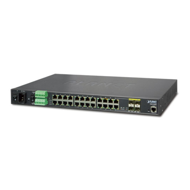PLANET IGSW-24040T switch Gestionado L3 Gigabit Ethernet (10/100/1000) 1U Negro