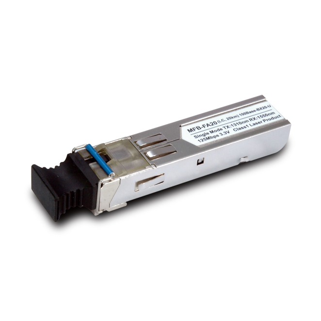PLANET MFB-FA20 red modulo transceptor Fibra óptica 100 Mbit/s SFP 1310 nm