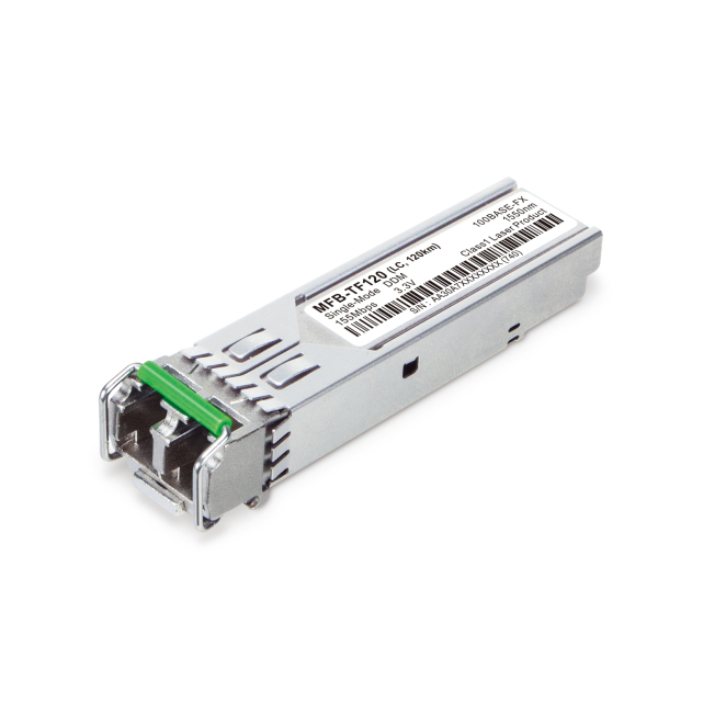 PLANET Single Mode 120KM, 100Mbps red modulo transceptor Fibra óptica 100 Mbit/s LC 1550 nm