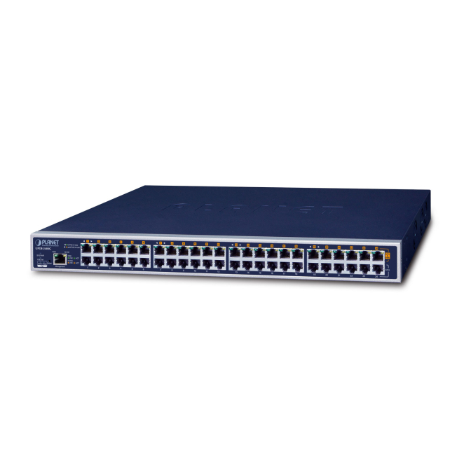 PLANET UPOE-2400G switch Gigabit Ethernet (10/100/1000) Energía sobre Ethernet (PoE) Azul