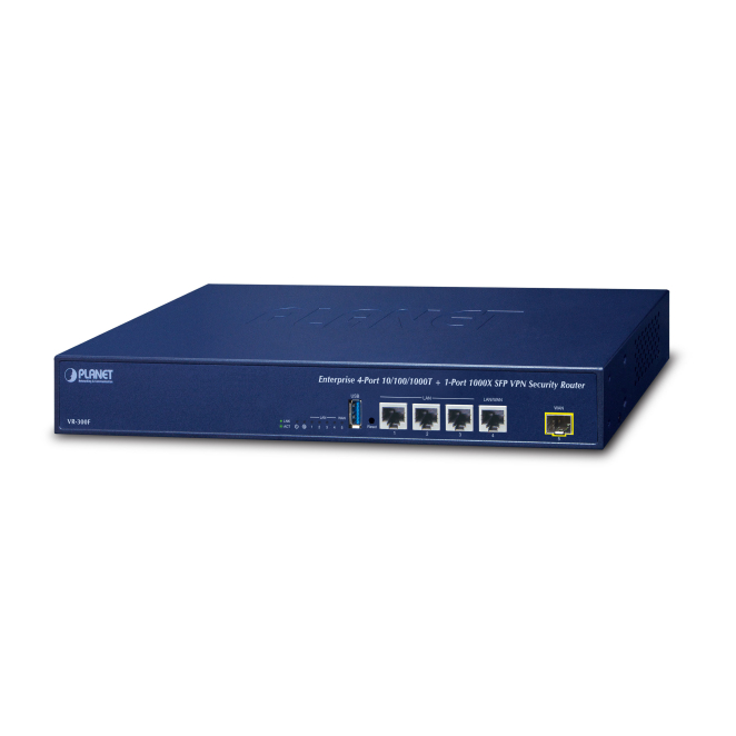 PLANET Enterprise 1-Port 1000X SFP + router inalámbrico Gigabit Ethernet Azul
