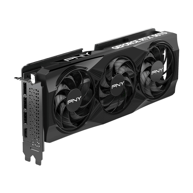 PNY GeForce RTX 5070 OC en acción.