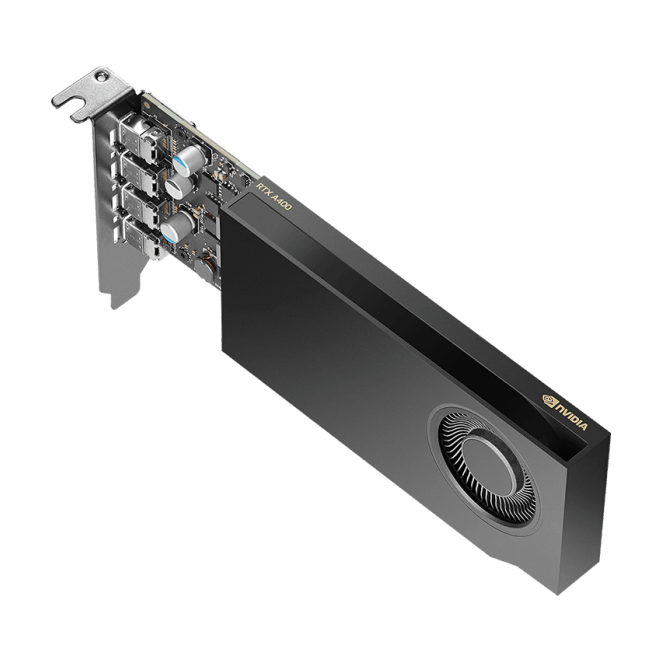 PNY VCNRTXA400-PL tarjeta gráfica NVIDIA RTX A400 4 GB GDDR6, detallada