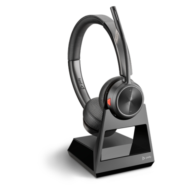 Poly 7220 Office Auriculares Inalámbrico Diadema Oficina/Centro de llamadas Negro