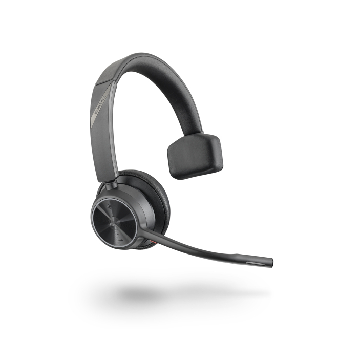 Poly VOYAGER 4310 UC Auriculares Inalámbrico Diadema Oficina/Centro de llamadas USB tipo A Bluetooth Negro