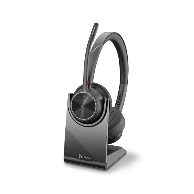 Poly 218476-02 auricular y casco Auriculares Inalámbrico y alámbrico Diadema Oficina/Centro de llamadas USB tipo A Bluetooth Base de carga Negro
