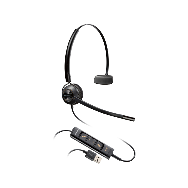 Poly Auricular convertible EncorePro 545 con USB-A
