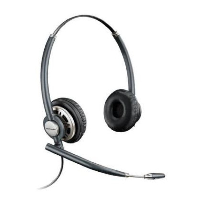 Poly HW720 Auriculares Alámbrico Diadema Oficina/Centro de llamadas Negro