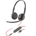 Poly Auriculares estéreo Blackwire 3225 USB-A