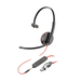 Poly Auriculares Blackwire 3215 monaural USB-C + conector de 3,5 mm + adaptador USB-C/A (paquete)