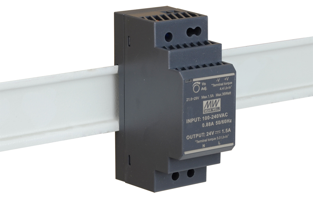 D-Link DIS-H30-24 unidad de fuente de alimentación 30 W Negro