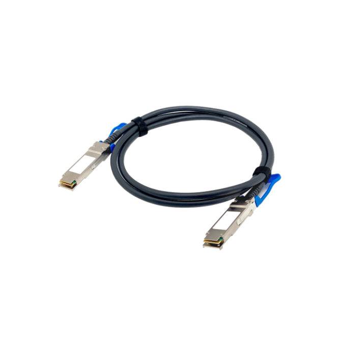 QNAP CAB-DAC15M-Q28 Cable de fibra óptica e InfiniBand 1,5 m QSFP28 Negro