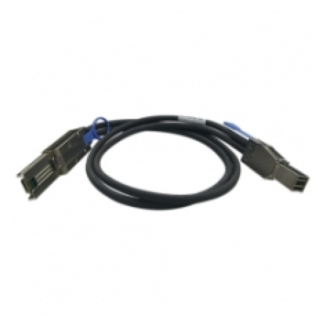 QNAP CAB-SAS20M-8644-8088 cable Serial Attached SCSI (SAS) 2 m Negro, Metálico