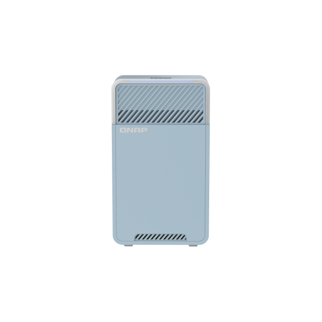 QNAP QMiro-201W router inalámbrico Gigabit Ethernet Doble banda (2,4 GHz / 5 GHz) Azul