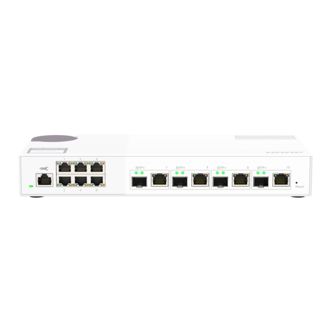 QNAP QSW-M2106-4C switch Gestionado L2 2.5G Ethernet (100/1000/2500) Blanco