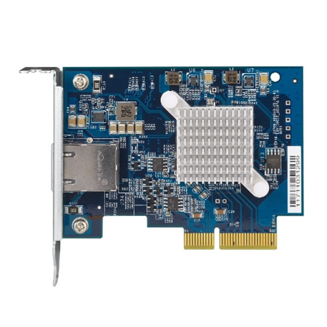 QNAP QXG-10G1T adaptador y tarjeta de red Interno Ethernet 10000 Mbit/s