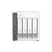 QNAP TS-433 NAS Torre ARM Cortex-A55 4 GB 0 TB QNAP QTS Blanco