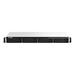 QNAP TS-464eU NAS Bastidor (1U) Intel® Celeron® N5095 8 GB DDR4 0 TB QNAP Turbo System Aluminio, Negro