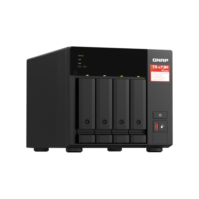QNAP TS-473A NAS en uso