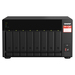QNAP TS-873A NAS Torre Ryzen Embedded V1500B 8 GB DDR4 0 TB QNAP Turbo System Negro