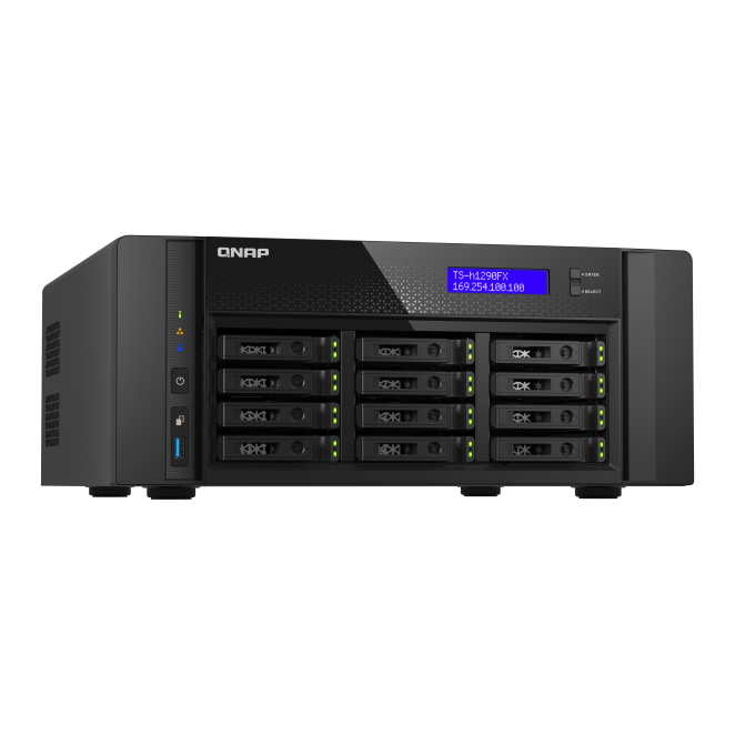 QNAP TS-h1290FX en uso
