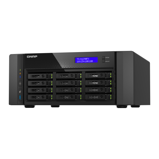 Interfaz del sistema QNAP TS-h1290FX