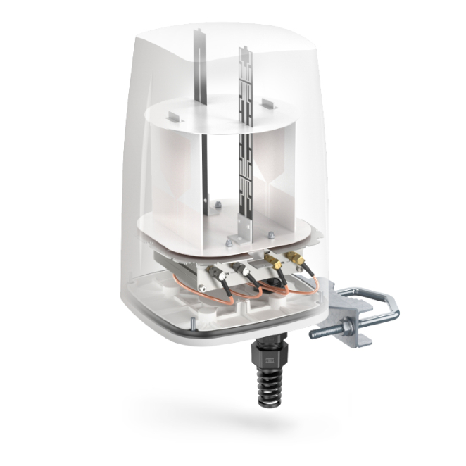 QuWireless QuSpot antena para red Antena omnidireccional PoE/LAN 6 dBi