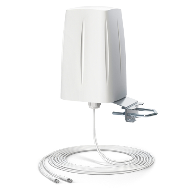 QuWireless AO5G2U antena para red Antena omnidireccional SMA 4,5 dBi