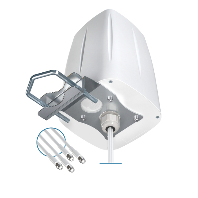 QuWireless AOLM4-1 antena omnidireccional SMA 3 dBi