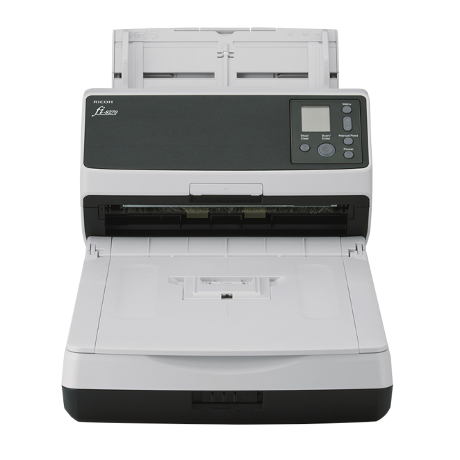 Ricoh fi-8270 Alimentador automático de documentos (ADF) + escáner de alimentación manual 600 x 600 DPI A4 Negro, Gris