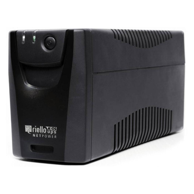 Riello Net Power 800 sistema de alimentación ininterrumpida (UPS) 0,8 kVA 480 W 4 salidas AC