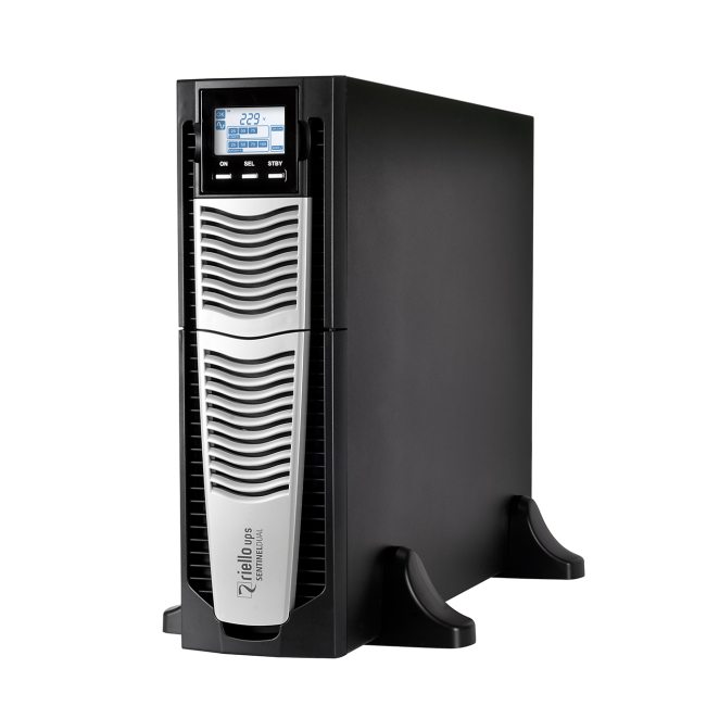 Riello Sentinel Dual sistema de alimentación ininterrumpida (UPS) Doble conversión (en línea) 4 kVA 3600 W 3 salidas AC