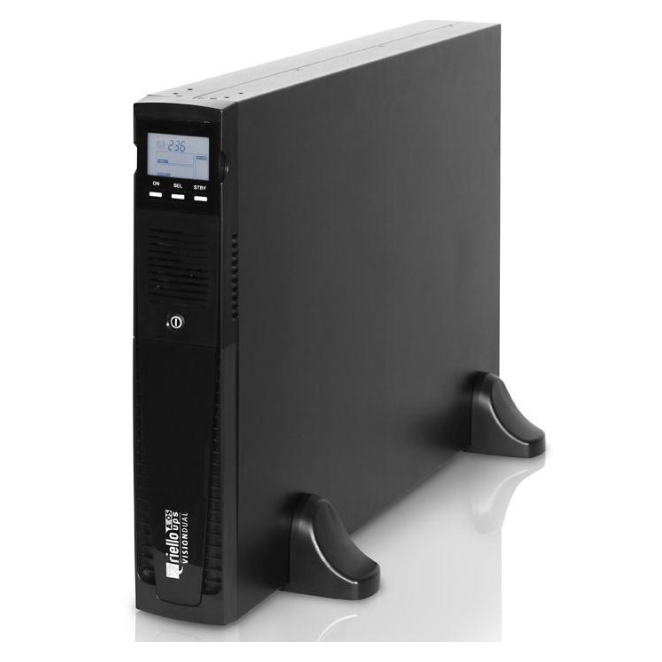 Riello Vision Dual 2200 sistema de alimentación ininterrumpida (UPS) 2,2 kVA 1980 W 9 salidas AC